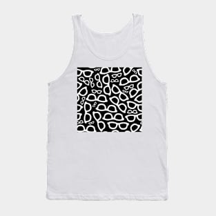 Glasses Pattern Invert Tank Top